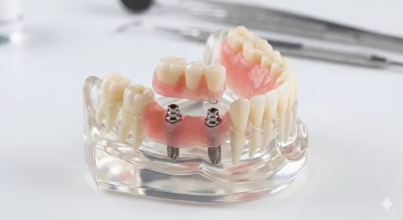 Prótesis fija sobre implantes